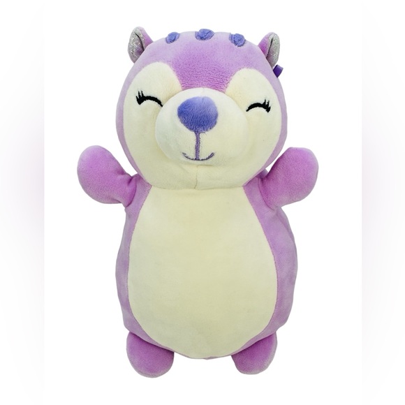 Squishmallow Sydnee the Squirrel 10" Hugmee Stuffed Plush Purple Kellytoy. - Picture 1 of 6